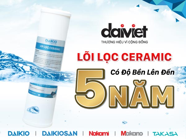 lõi lọc ceramic